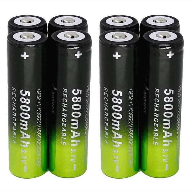 18650 Lithium Battery 3.7V 5800mAh Wish Hot-Selling Amazon Cross-Border Exclusive Lithium Battery Hair Clipper