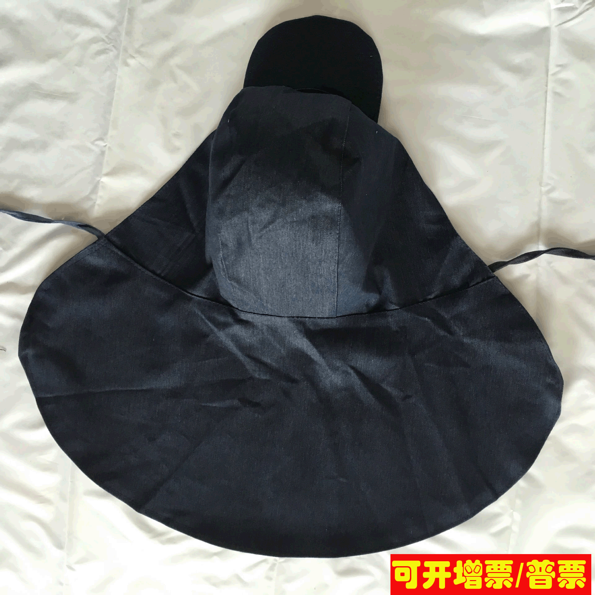 Factory direct sales supply large size denim dust cape cap large denim labor insurance cape cap large cape cap