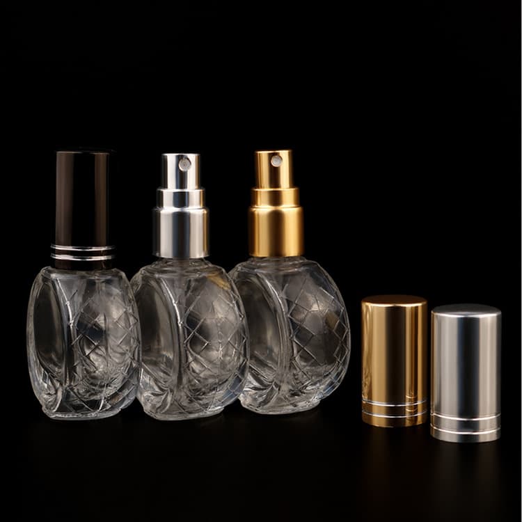 10ml Glass Perfume Bottle Fine Mist Spray Bottle Perfume Sample Glass Bottle Portable Perfume Refillable Bottle