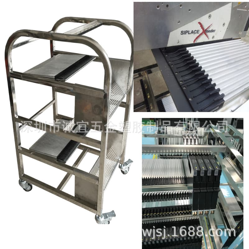 ASM Siemens X Series Feeder Cart/Rack Siemens Feeder Storage Cart FEEDER Handling Trolley