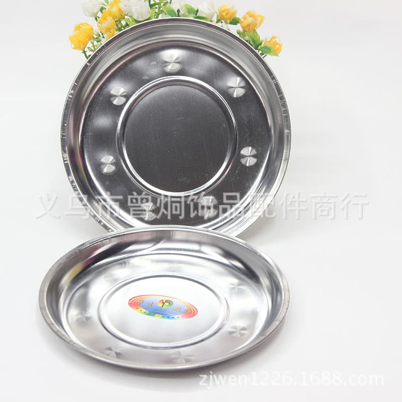 18# Stainless Steel Tray Stainless Steel Basin Kitchen Supplies Catering Supplies Daily Necessities