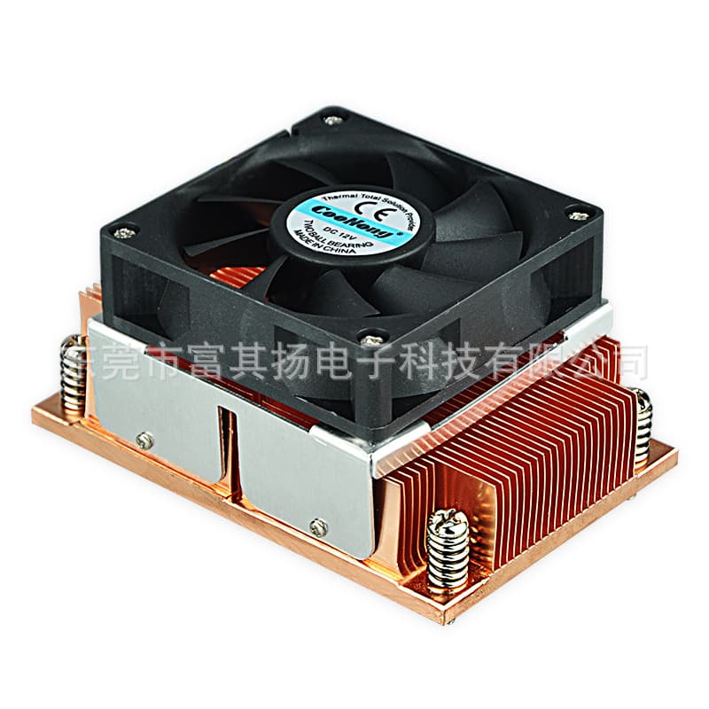 2011 Narrow Server Industrial Computer CPU Radiator Refrigeration Chip Laser LED Copper Heat Sink