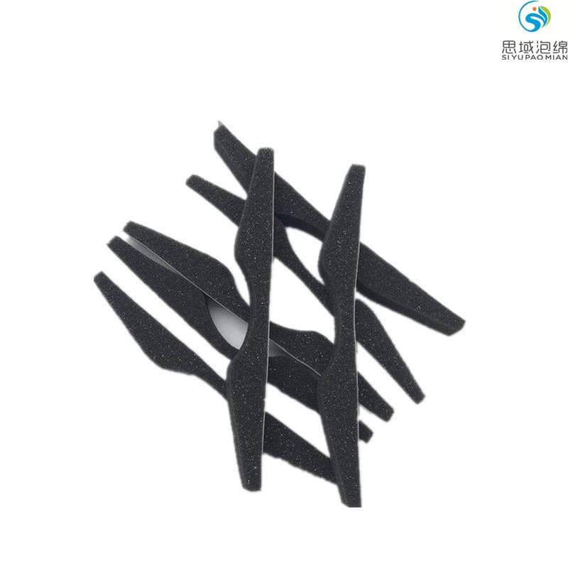 In Stock White Slow Rebound Sponge Nose Strip Molded Memory Sponge Strip Mask Nose Sponge Pad