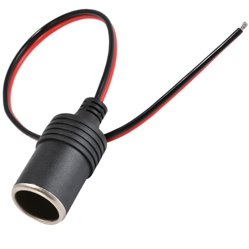 Cigarette lighter socket, injection molded cigarette lighter socket, car cigarette lighter socket, cigarette lighter socket