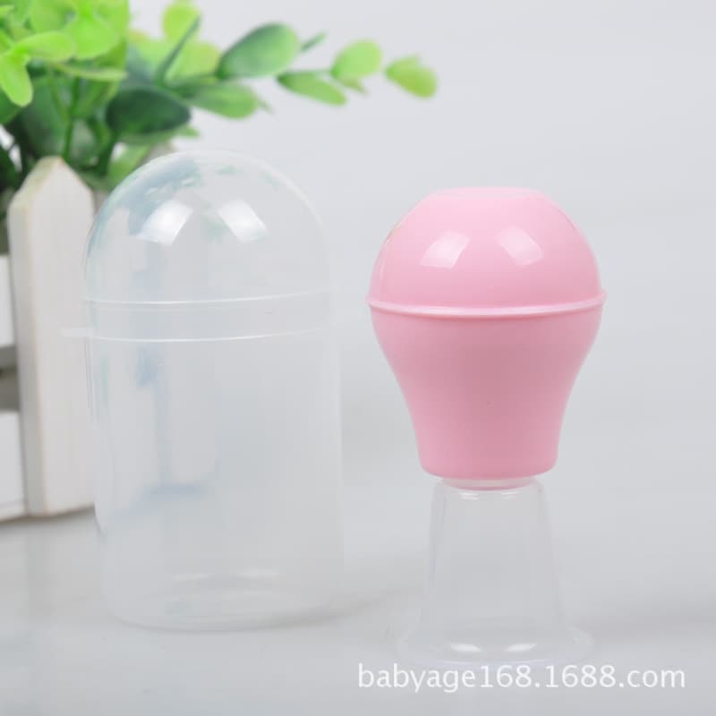 Maternity Silicone Nipple Corrector, Nipple Suction Device, Traction Tool for Correcting Inverted or Short Nipples, Strong Suction Power