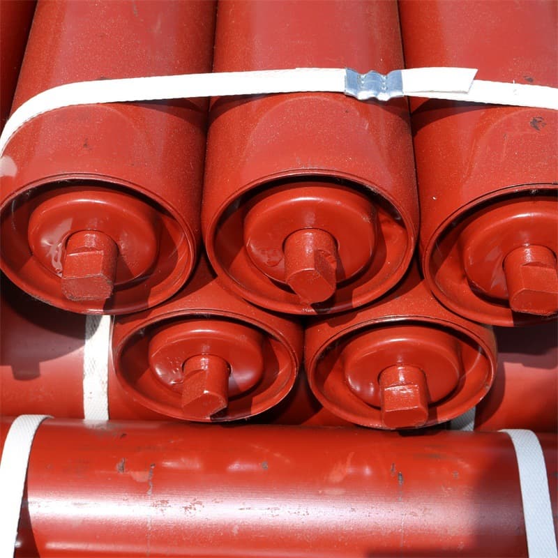 Belt Conveyor Trough Idler, Grain Conveyor Idler, Closed-End Idler, Light Conveyor Accessories Idler
