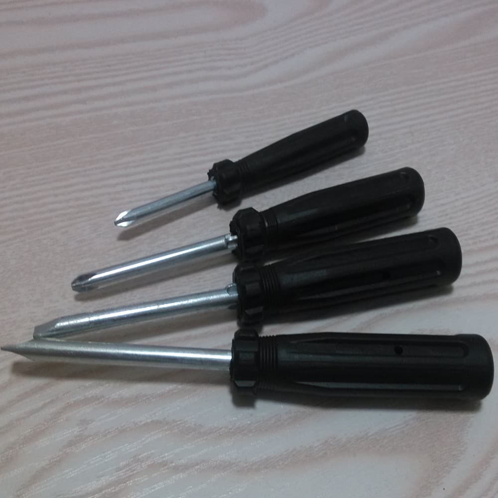 Specialized wholesale 2-inch, 3-inch, 4-inch dual-use flat and cross double-ended small screwdriver driver combination tools.