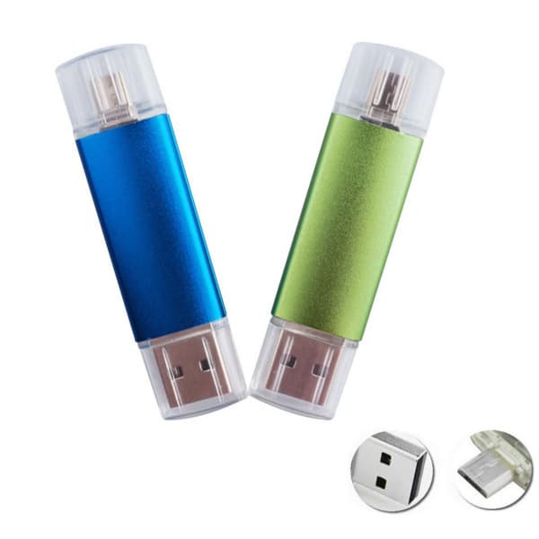 Ultra-low price USB flash drive factory wholesale bright color flash drive OTG USB TYP-C dual-use mini logo creative USB drive