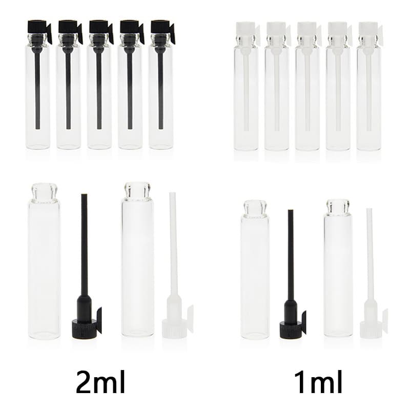 1ml 2ml Sample Bottle, Trial Bottle, Gift Bottle, Perfume Sample Glass Bottle, Dropper Bottle, Travel Split Bottle