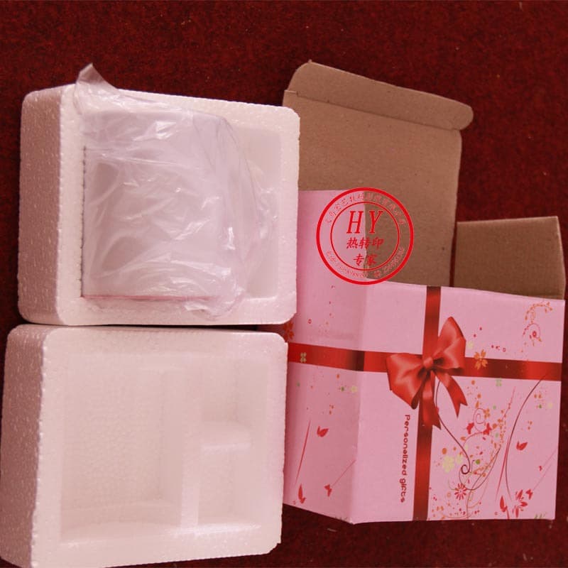 Mug safety packaging box wholesale/Express special safety packaging box/Foam safety packaging bow