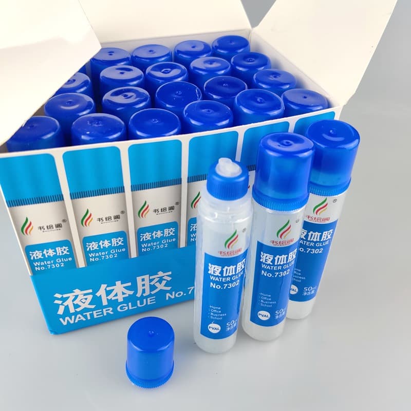 Wholesale Strong Adhesive Paper Liquid Glue 50ml Soft Tip Office Glue Learning Office Glue