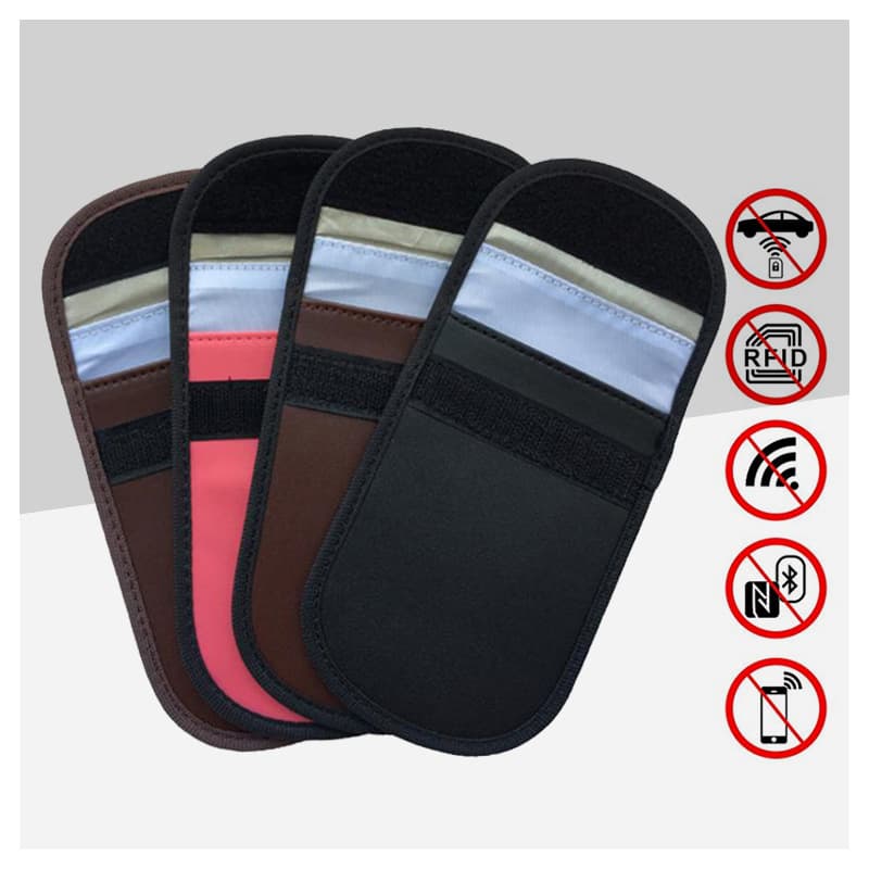 Amazon Best-seller RFID Signal Blocking Bag, Car Phone Key Case, Anti-scanning Magnetic Card Wallet Key Pouch