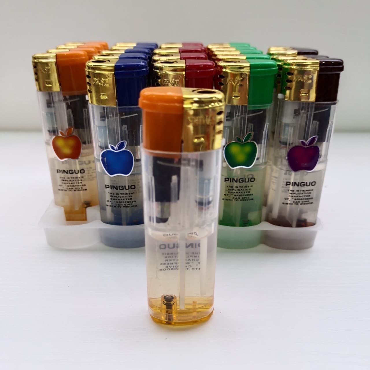 Shuanghui Windproof Lighter Manufacturers Wholesale Shuanghui 925 Windproof Lighter Transparent Plastic Windproof Lighter