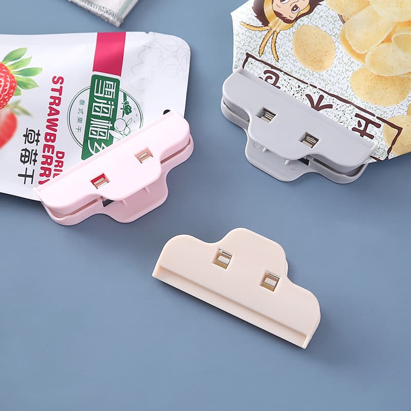 Heavy-Duty Household Food Sealing Clips for Strong Freshness Preservation of Plastic Bags, Milk Powder, Tea, and Snacks