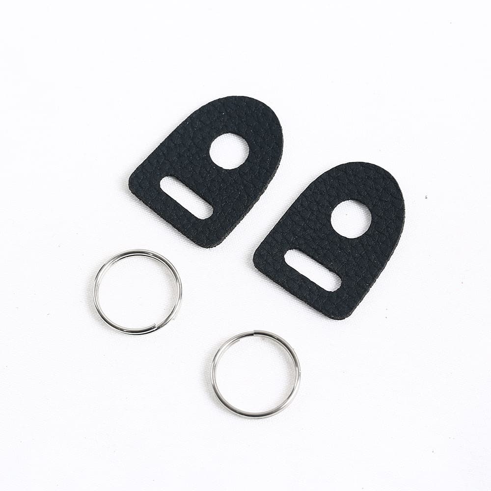 Backpacker Camera Strap Adapter Buckle, Leather Triangle/Ring Loop for Strap Hole Protection and Anti-Slip