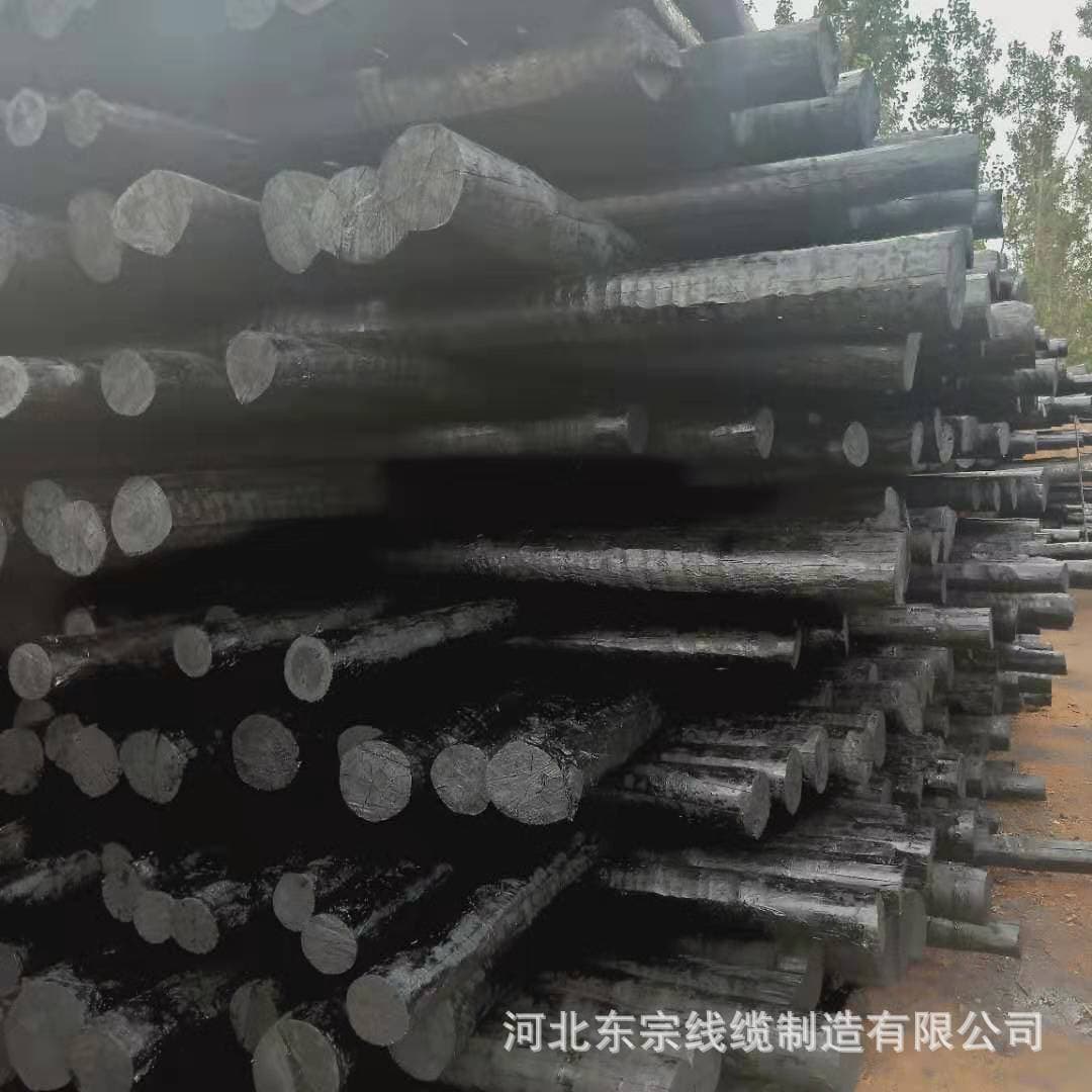 Manufacturer Produces Anti-Corrosion Oil Wood Rods, Black Wood Rods, Frying Rods, Communication Oil Wood Rods, Oil Wood Electric Rods, Cross-Wood Rods