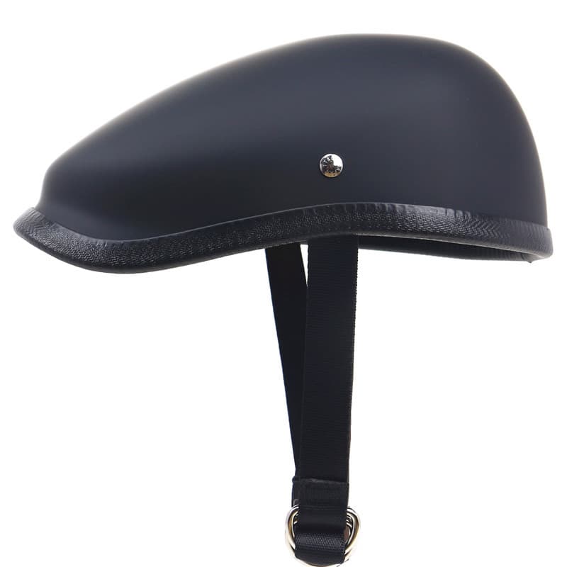 Fiberglass Beret Retro Motorcycle Helmet Vintage Helmet Casual Retro Riding Helmet