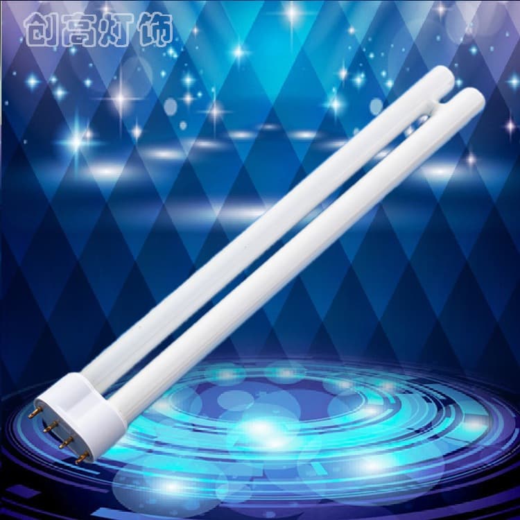 H55W 4-pin H-shaped fluorescent tube, tri-phosphor, specially for ceiling lights, mixed powder