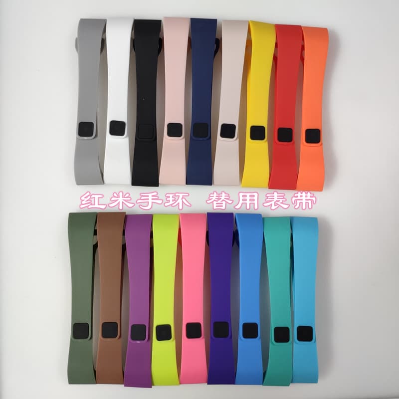 Silicone Replacement Strap For Redmi Bracelet TPU Wristband MI Smart Band 4C Motorcycle Electronic Accessories Equipment Spare P