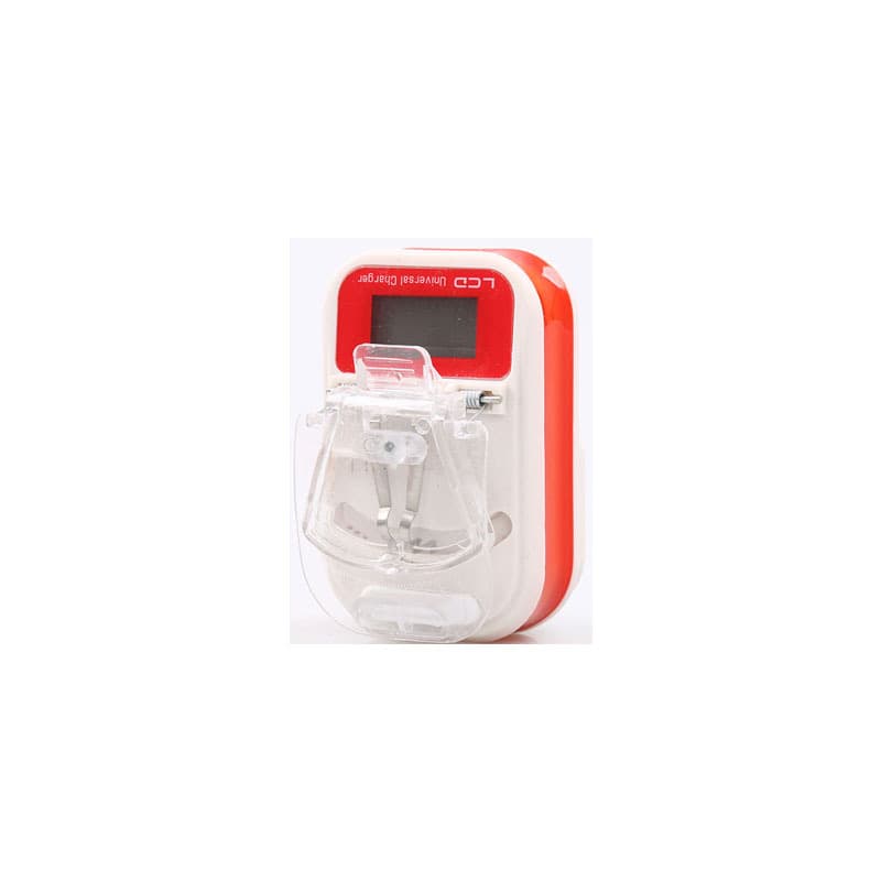 Customized universal charger with high legs, European and American specifications, LCD with LCD screen display, multi-function universal charger for mobile phones