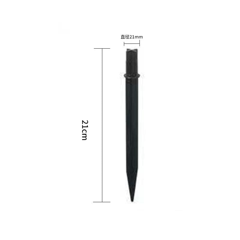 Solar Lawn Light Ground Stake Housing Flame Light Accessories Landscape Light Round Base Elbow Adapter Connecting Pipe