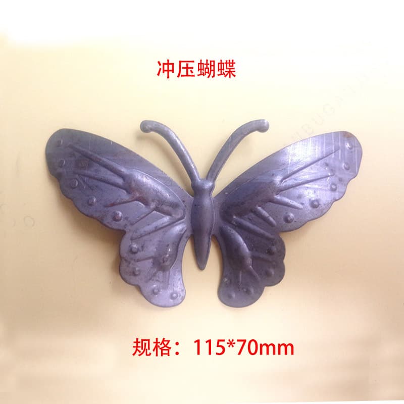 Iron stamping flowers and leaves, iron stamping butterfly, iron butterfly, stamping accessories, manufacturer wholesale