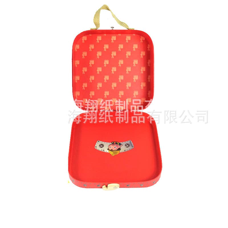 Manufacturer Supply Elegant Suitcase Children's Cartoon Handheld Travel Case Unique Storage Handheld Carton Wholesale