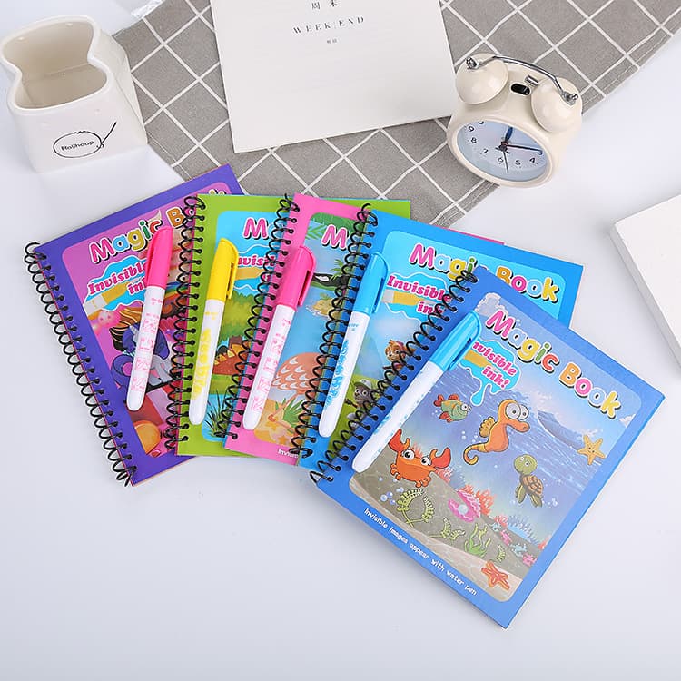Children's Coloring Books, Baby Clear Water Doodle Water Painting Books, Reusable Magic Drawing Pads, Creative Gifts Wholesale