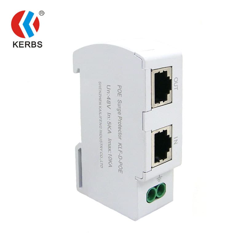 PoE Lightning Arrester Wholesale, Camera Signal Lightning Arrester, Rail-Mounted Surge Protector, Network SPD