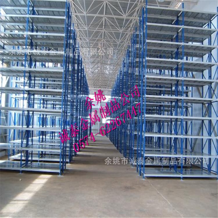 Ningbo Hangzhou Heavy-Duty Storage High-Level Beam-Type Load-Bearing Rack Thickened Steel Beam Combination Warehouse Rack