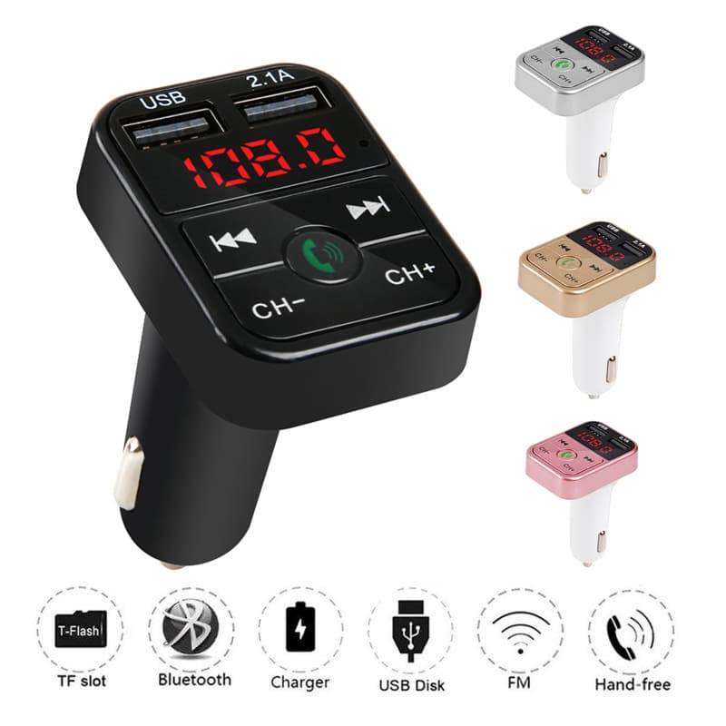 B2 Bluetooth car mp3 player car electronic card mp3 car bluetooth receiver car mp3