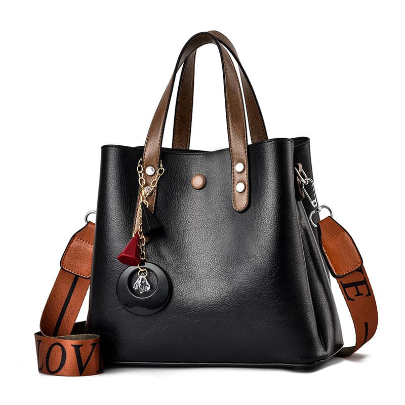 Bags for Women 2024 New Fashion Women's Bag Simple Large Capacity Bucket Bag Single Shoulder Crossbody Bag Women's Foreign Trade Large Bag
