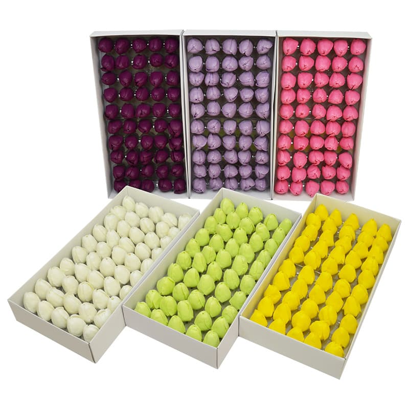 Valentine's Day Tulip Soap Flower DIY Bouquet Artificial Flower Gift Box DIY Materials