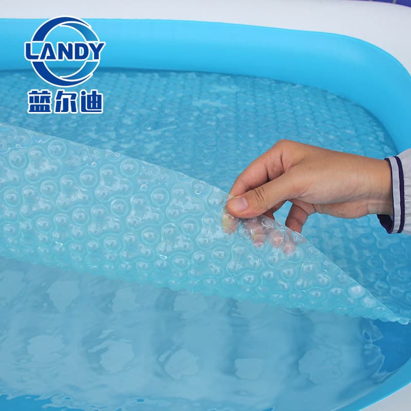 Children's Pool Heart-Shaped Bubble Cover Solar Pool Cover Inflatable Pool Thermal Cover Pool-Specific Formula