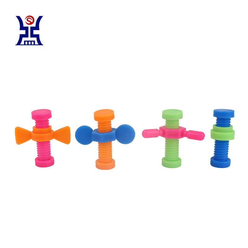 Children's Pencil Case Stress Relief Toy Plastic Rotating Pencil Holder Toy Office Culture / Pen Accessories