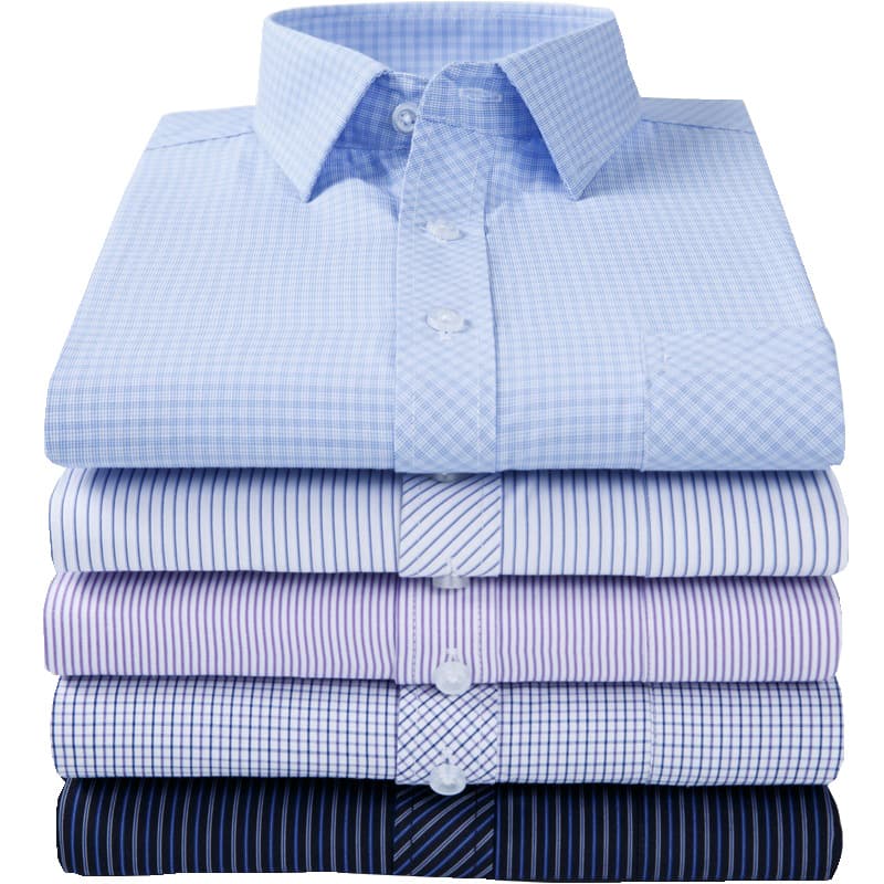Chunqiu Men's Long-Sleeve Shirt for Middle-Aged and Elderly Fathers, Loose Fit Grandpa Top, Drop Shipping