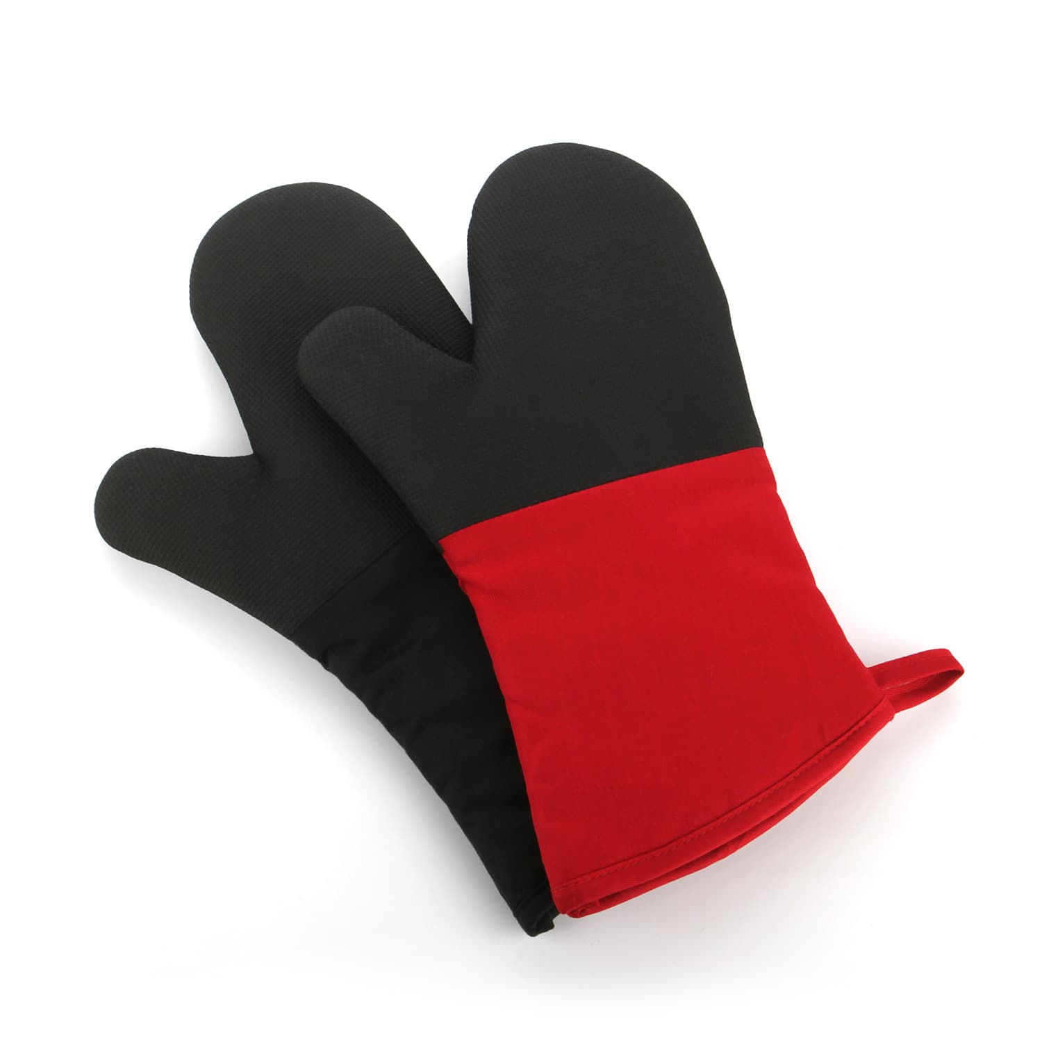 [King of Insulation] Professional users must choose high-end microwave oven gloves red and black baking oven insulation gloves