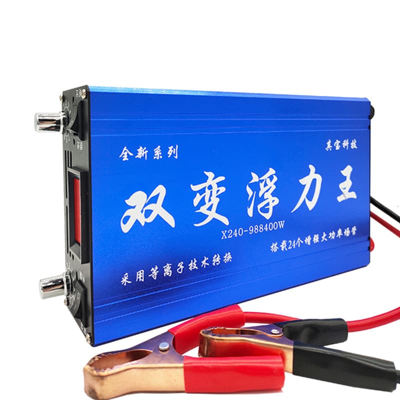 High Power 12V Smart Energy Saving Inverter Head Dual Conversion Inverter High Efficiency Electronic Converter Battery Booster