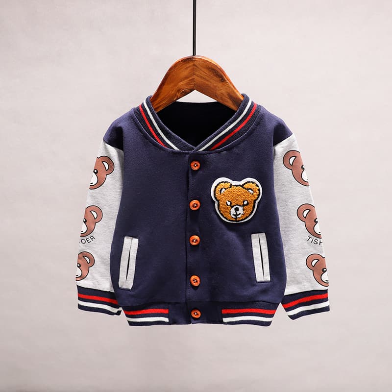 Children's Wear Wholesale Small Kids' Coat Boys' Foreign Trade New Spring Infant/Toddler Top Baby Boy Thin Jacket Drop Shipping