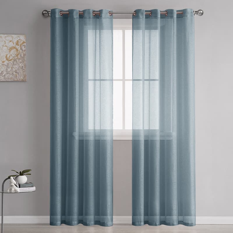 Amazon bestseller Dolly solid color window screen cross-border foreign trade AliExpress dropshipping ready-made curtain fabric factory direct