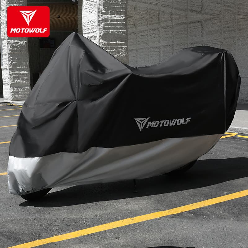 Motorcycle cover thickened Oxford cloth waterproof rain cover Harley cover large electric vehicle rain and dust cover