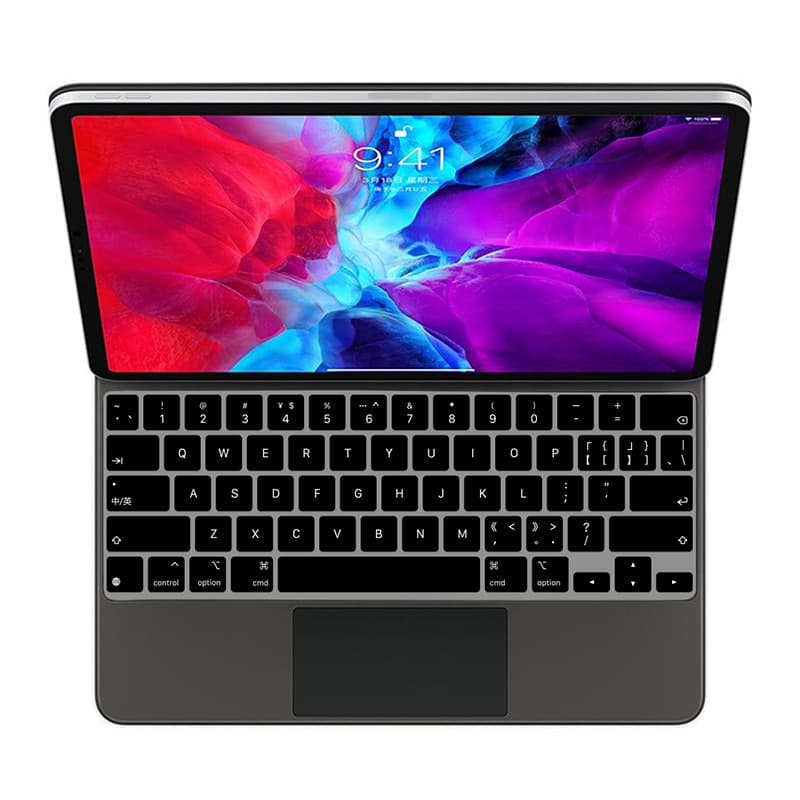 Compatible with Apple Magic Bluetooth Keyboard 10.2, iPad Pro 12.9, 11-inch TPU silicone printed film
