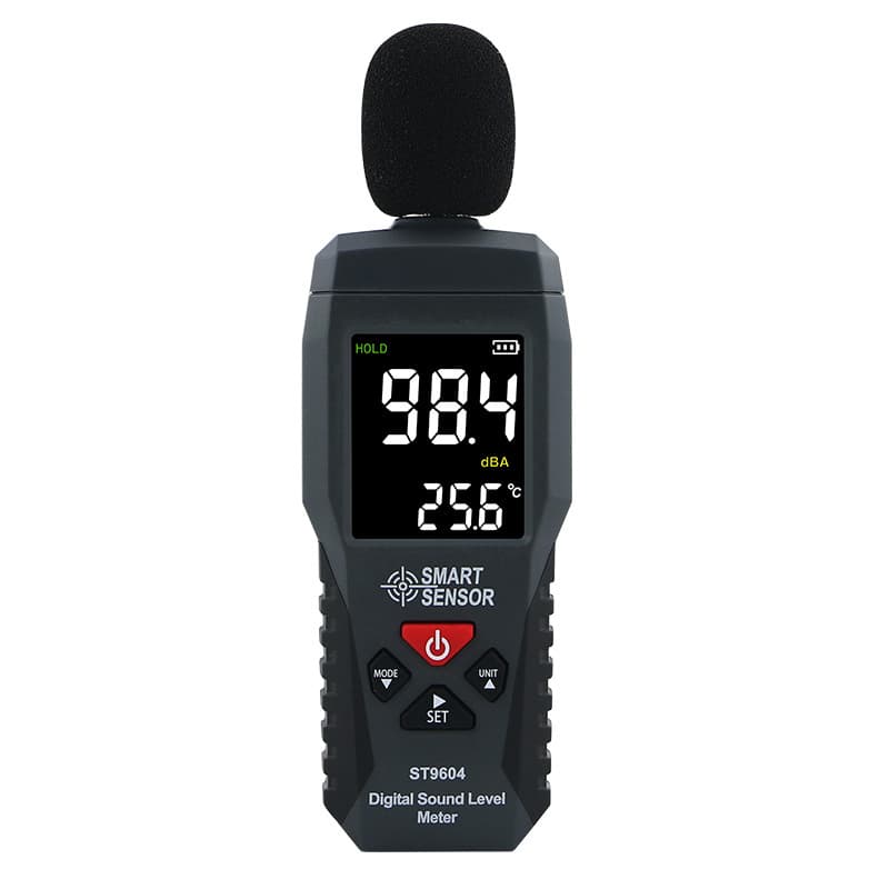 SMART SENSOR ST9604 Noise Meter Sound Level Meter Noise Tester Sound Decibel Tester Sound Level Meter Noise Tester