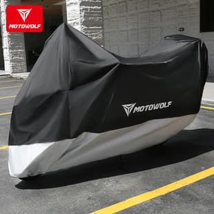 Motorcycle Cover Thickened Dustproof Rainproof Waterproof Cover for Adventure Bikes Electric Scooter Dust Cover