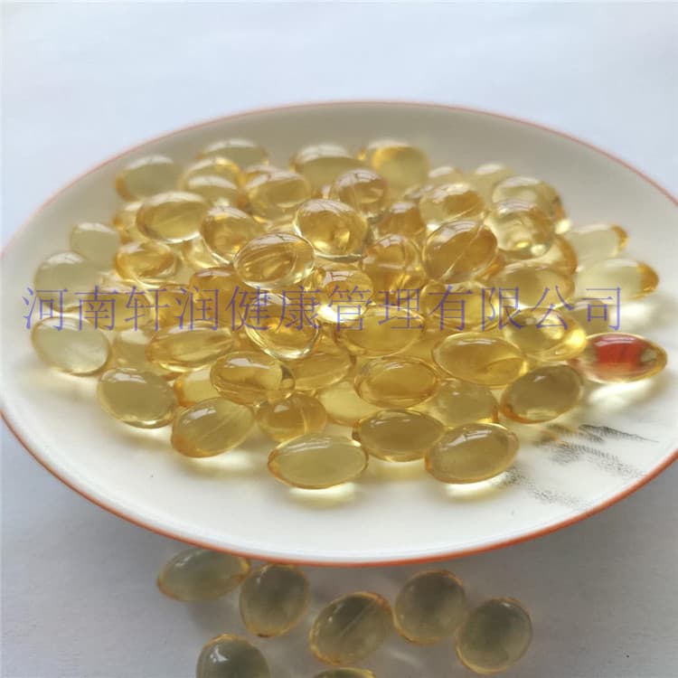 VE Gummy Candy ODM Vitamin E Contract Manufacturing Flaxseed Oil Chewable Soft Capsules OEM Private Label with Materials Provided