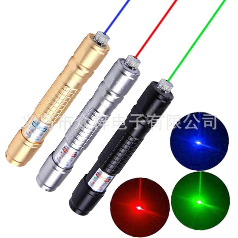 018 Green Red Blue Purple Starlight Laser Pointer Positioning Aid