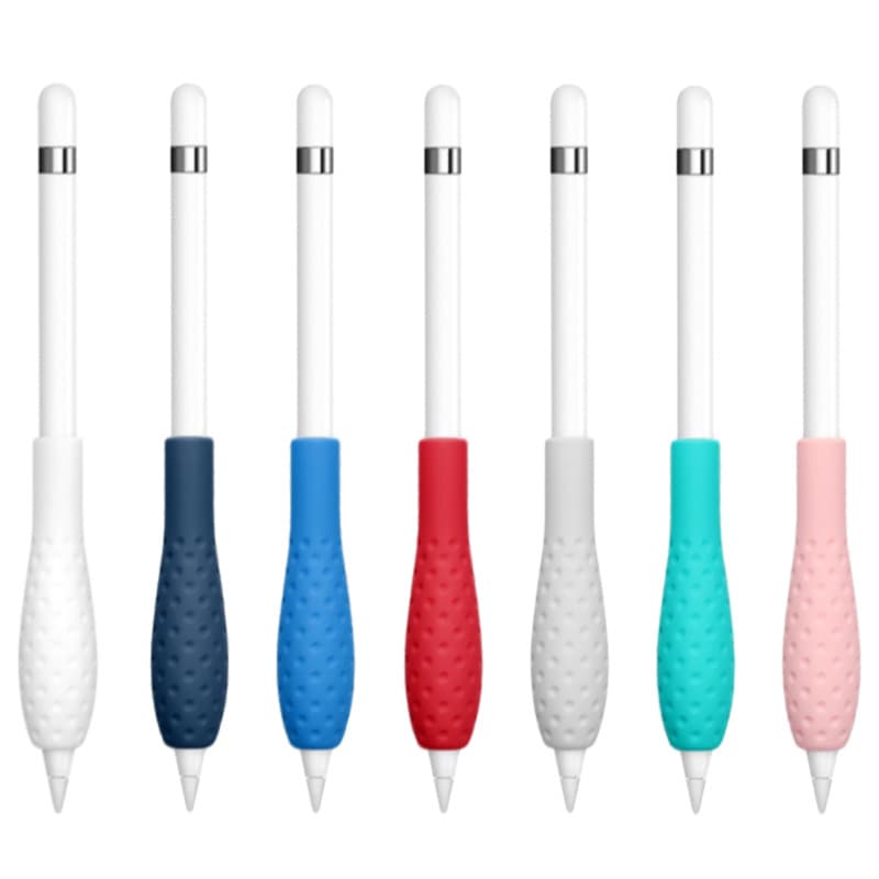 Silicone Pen Case For Pencil 1/2nd Gen Ipad Tablet Handwriting Pen Protective Cover Digital Computer/ipad Protective Cover