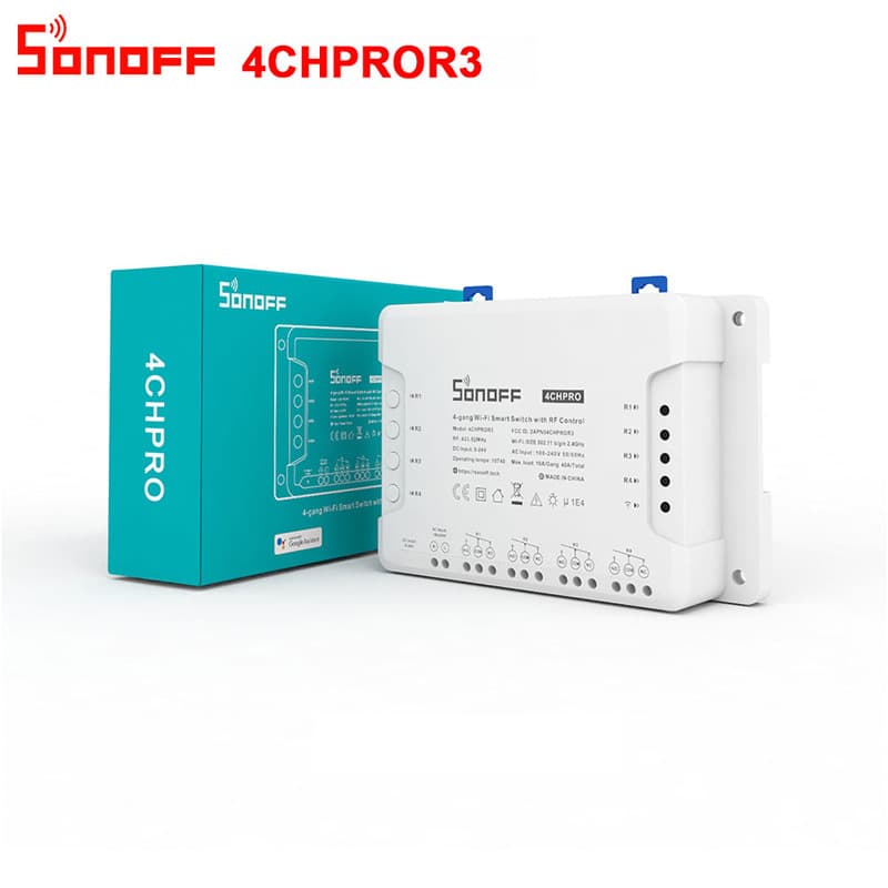 Sonoff 4CH Pro R3 Mobile Phone Smart Home Switch Remote Control Timing Four-Way Controller