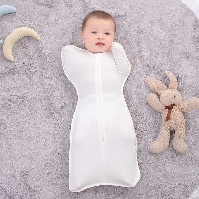 LOV Baby Swaddle Sleep Sack, Summer Bamboo Fiber, Anti-Startle Wrap, Wings Sleep Sack, 0.2T
