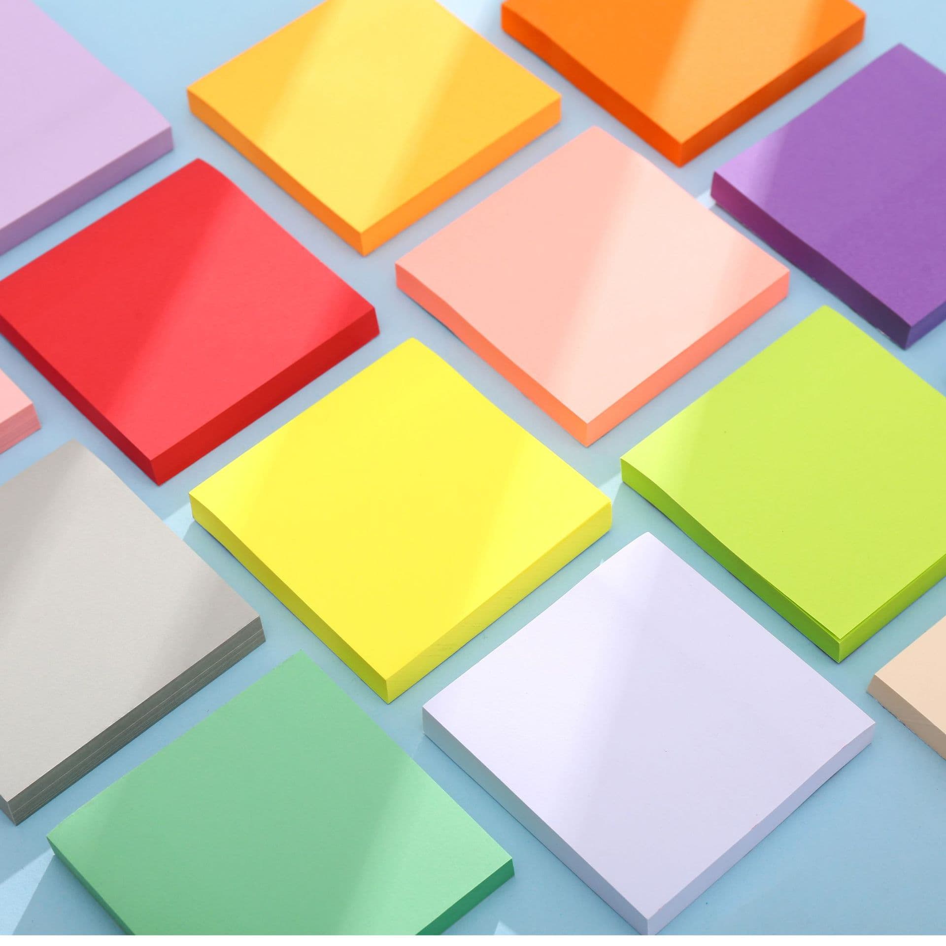 Super Sticky Notes Wholesale Multi-color 100 Pages Manufacturer Direct Various Sizes Self-adhesive Office Index Tabs